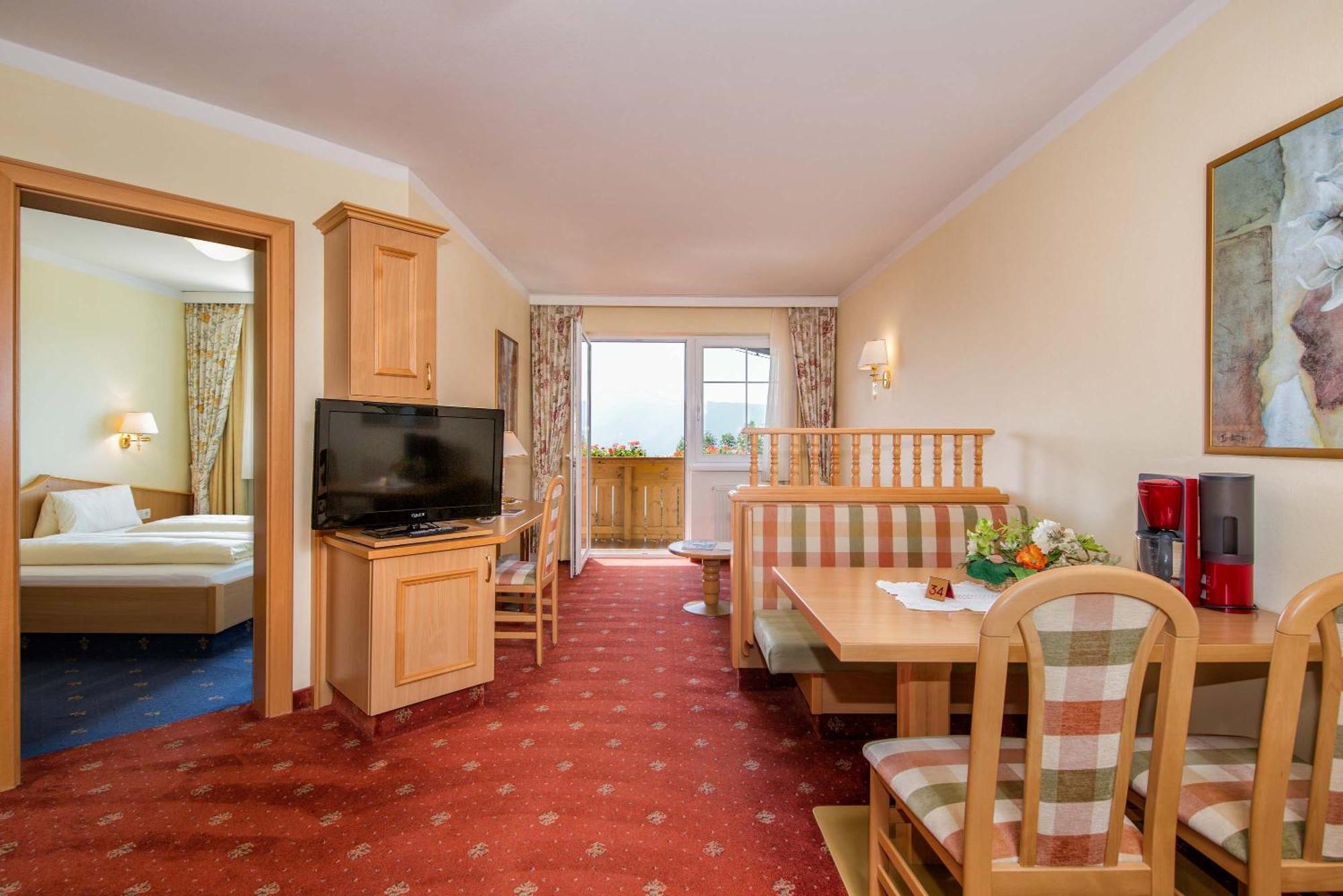 Residence Rossboden Mit Hallenbad Верано Номер фото